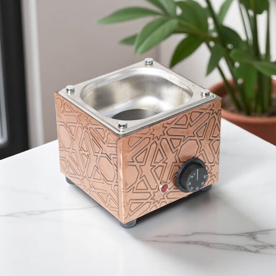 Traditional Handcrafted Copper Sand Coffee Maker Machine – 450 Watt, 110/220 Volt – Authentic Turkish Coffee Experience rich in foam - Image 3