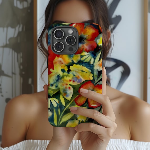 Adrianne Lenker Phone Case, Cute Flower Design Cover, Floral Girly Phone Case, iPhone 17 16 15 14 13 12 11 Pro Max X XS XR, Floral Tech Gift - Image 2