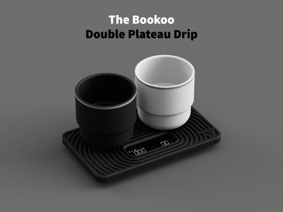 The Bookoo Double Plateau Drip & Flat