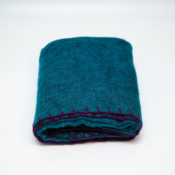 Extra Soft High Quality Yak Wool Blanket / Throw Travel - Made in Nepal 46" x 92" Machine Washable SALE!! Tel - Image 2