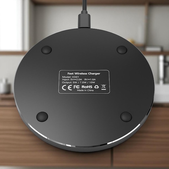 Wireless Charger 1969 Chevy Camaro, Car Lover Gift, Vintage Car Decor, Auto Enthusiast Accessory, Retro Tech - Image 3