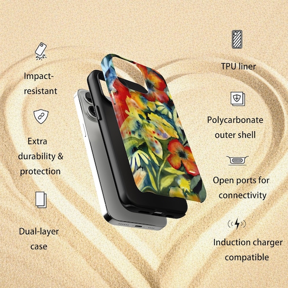 Adrianne Lenker Phone Case, Cute Flower Design Cover, Floral Girly Phone Case, iPhone 17 16 15 14 13 12 11 Pro Max X XS XR, Floral Tech Gift - Image 8