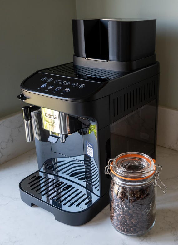 De'Longhi Magnifica Evo reservoir extension – 1kg beans – fits perfectly with original lid - Image 9