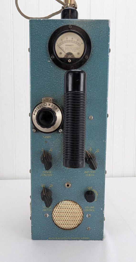 Vintage White's Electronics Gold Master Mineral & Metal Detector S64 TR Untested - Image 3