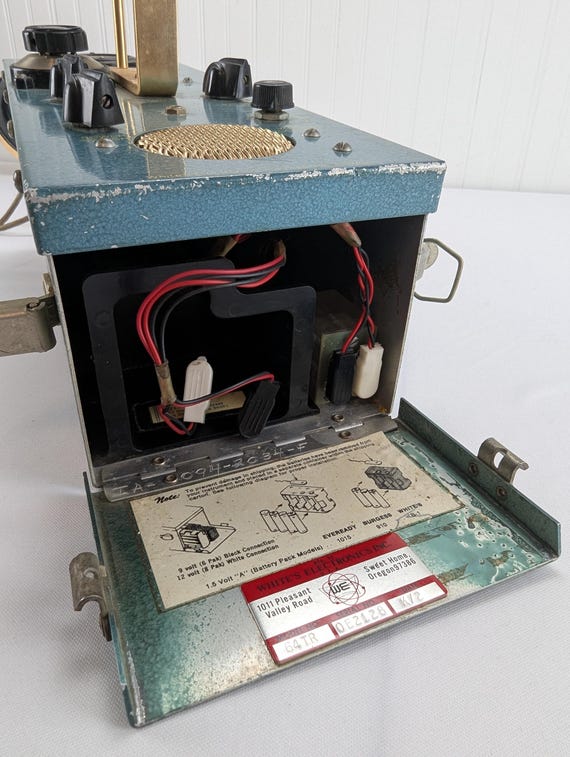 Vintage White's Electronics Gold Master Mineral & Metal Detector S64 TR Untested - Image 10