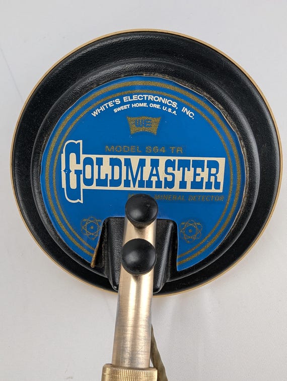 Vintage White's Electronics Gold Master Mineral & Metal Detector S64 TR Untested - Image 2