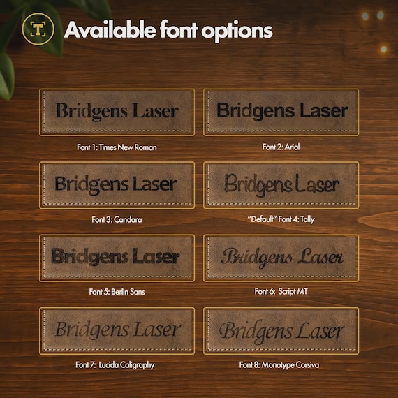 Personalized Power Bank, 2200mah Travel Phone Charger, Portable On The Go Battery Pack, Gift For Her | BridgensLaser Leather Power Bank - Image 4