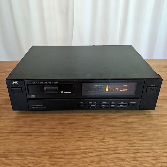 Rare! Vintage JVC XL-M301BK 6-Disc Cartridge CD Changer, Made in Japan, 1989, Magazine Style, Tested, Retro Audio, Hi-Fi Player, Home Stereo - Image 2