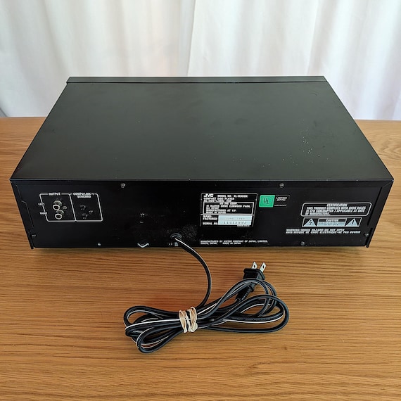 Rare! Vintage JVC XL-M301BK 6-Disc Cartridge CD Changer, Made in Japan, 1989, Magazine Style, Tested, Retro Audio, Hi-Fi Player, Home Stereo - Image 4