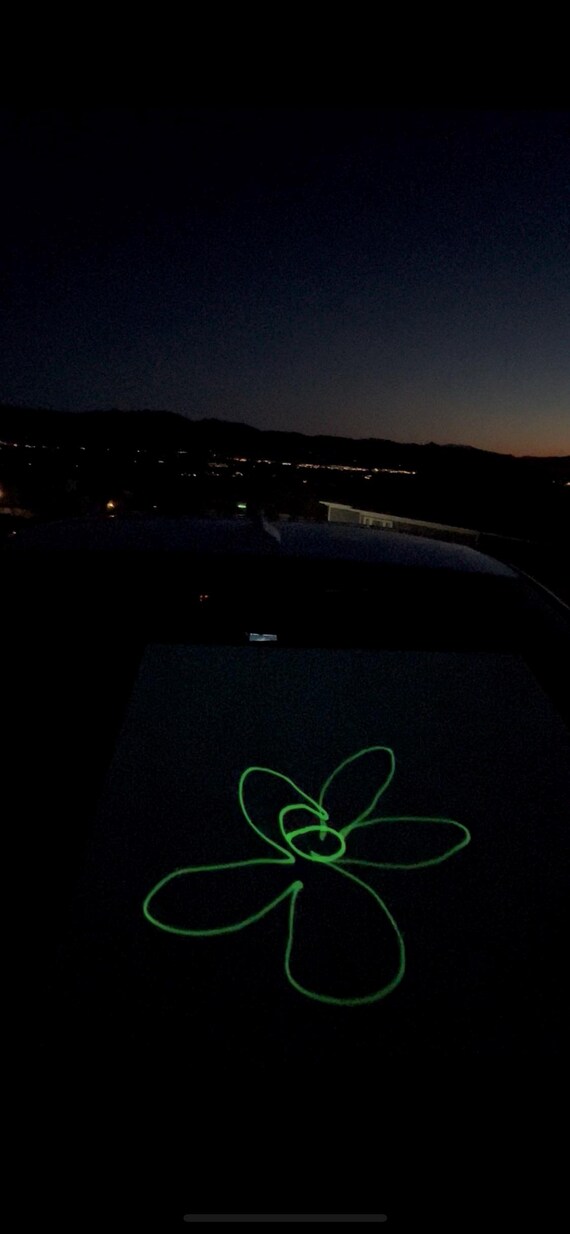 Interactive Drawing Art Glow Board  With Laser Pointer Pen - Image 2