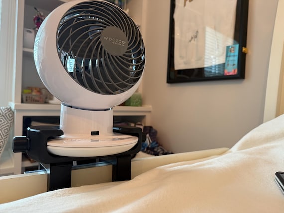 Woozoo Fan Holder: Bunk Bed & Dorm Room Mount - Image 4