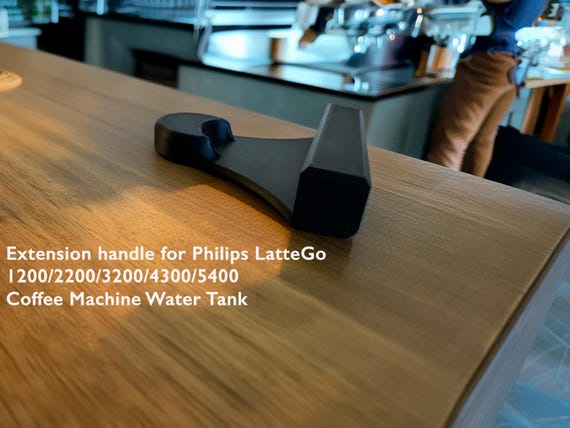3D Printed Water Tank Extension Handle for Philips LatteGo Coffee Machines - Image 4