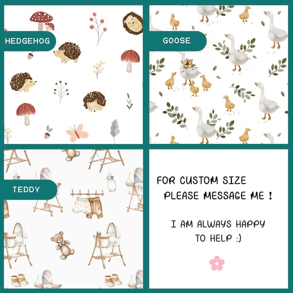 Muslin Sheets for Stokke Sleepi Cribs - Organic Cotton Fitted for Mini V2 V3 Junior - Image 10