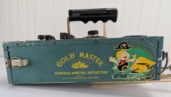 Vintage White's Electronics Gold Master Mineral & Metal Detector S64 TR Untested - Image 4