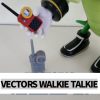 Custom 3D Print Vector’s Walkie Talkie Custom 3D Print Vector’s Walkie Talkie