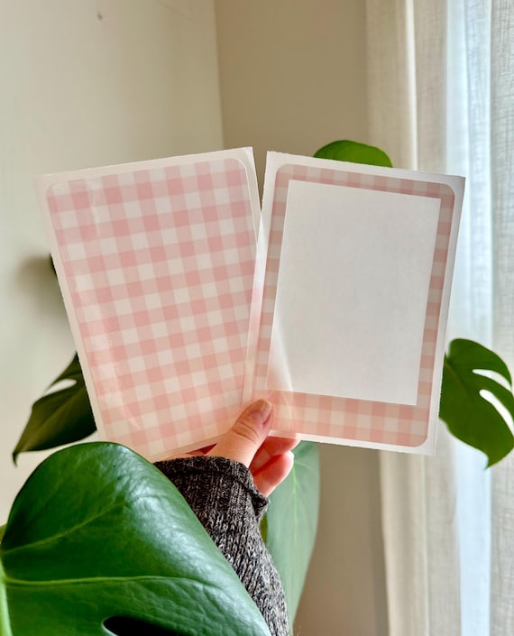 Gingham Kindle Skin | Kindle Vinyl Cover | Kindle Decal | Kindle Accessory | Kindle Paperwhite Skins | Kindle Stickers | Bookish Gift - Image 3