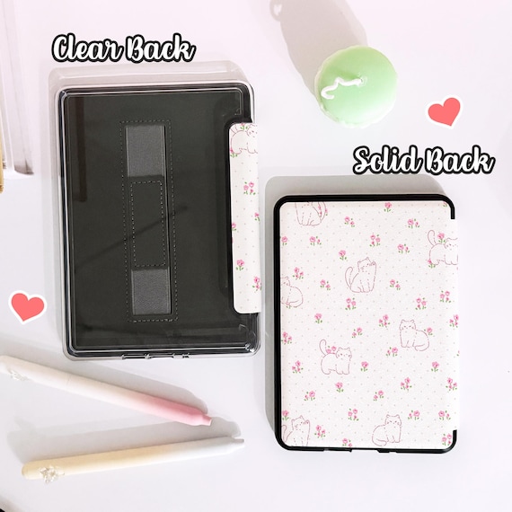 Cute-style Kindle Case For 5/6/7 Gen, Kindle 10/11/12th - 6“7”, Kindle Paperwhite 2022/2024 Cover, Colorsoft Strap Case, Clear or Solid Back - Image 7