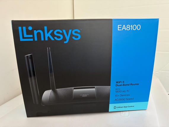 Linksys WiFi 5 Dual Band Wireless Router to 1800 Sq.Ft. W/USB Wireless Adapter