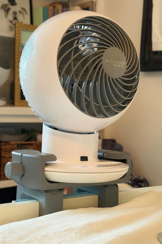 Woozoo Fan Holder: Bunk Bed & Dorm Room Mount - Image 6