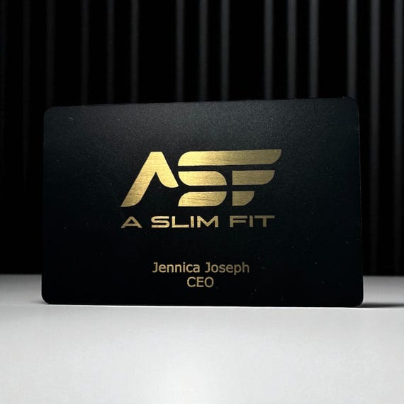 Custom Full Metal NFC Business Card, Tap Card (Front + QR Back) - Image 5