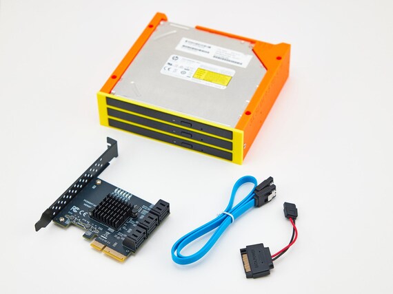 Blu-ray Drive Stack | DVD Drive Stack | 5.25" Bay | For Desktop computers or NAS - Image 9