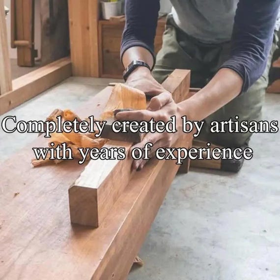 Unique Epoxy Dining Table Handmade Assembly and Disassemble Made from Solid Wood with Unique Wood Grain Home Decor Gift Set - Image 6