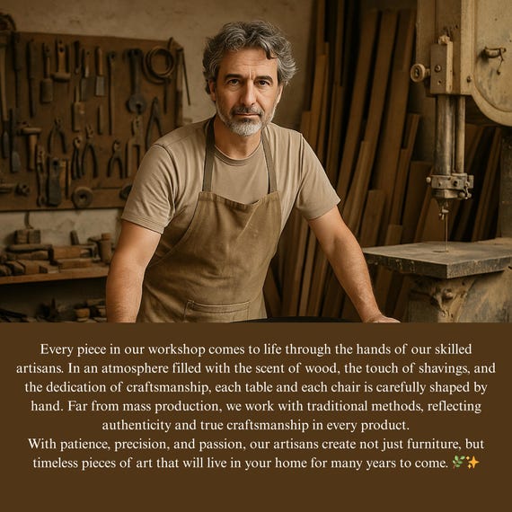 Handcrafted Walnut Wood TV Unit: Rustic Media Console & Storage - Image 6