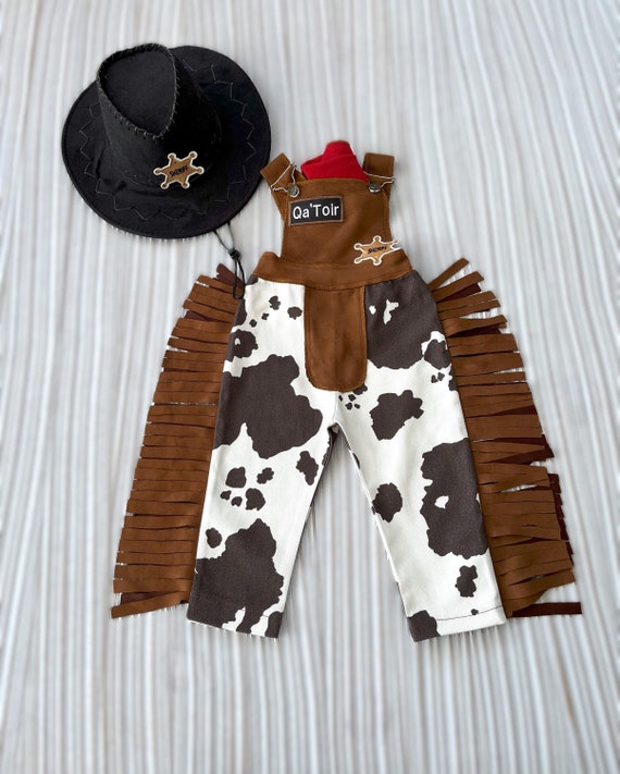 Personalized Toddler Cowboy Brown Western outfit*Infant Brown Wild west suit*Toddler Rodeo Outfit*1st Birthday outfit*Cowboy pants for baby