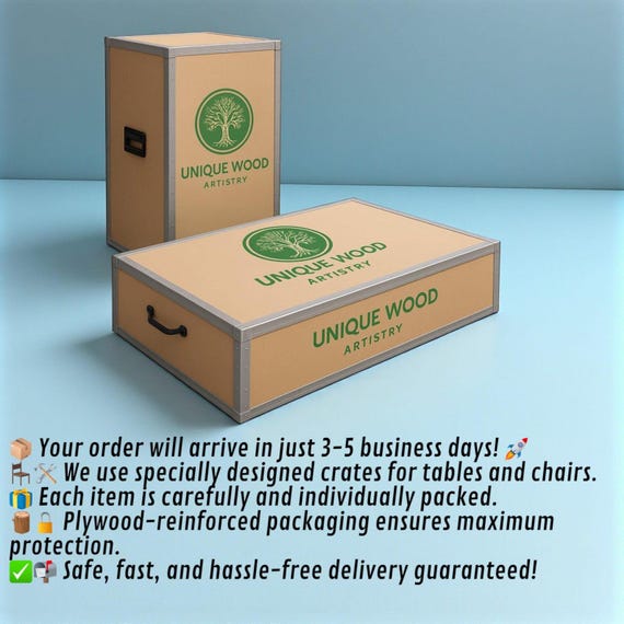 Handcrafted Walnut Wood TV Unit: Rustic Media Console & Storage - Image 7