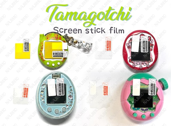 Tamagotchi screen protective stick film 2/5pcs - soft/hard