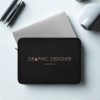 Costumizable Graphic Designer Laptop Sleeve: Personalized Notebook Accessory for Illustration Artist, Minimalist Art Costumizable Graphic Designer Laptop Sleeve: Personalized Notebook Accessory for Illustration Artist, Minimalist Art